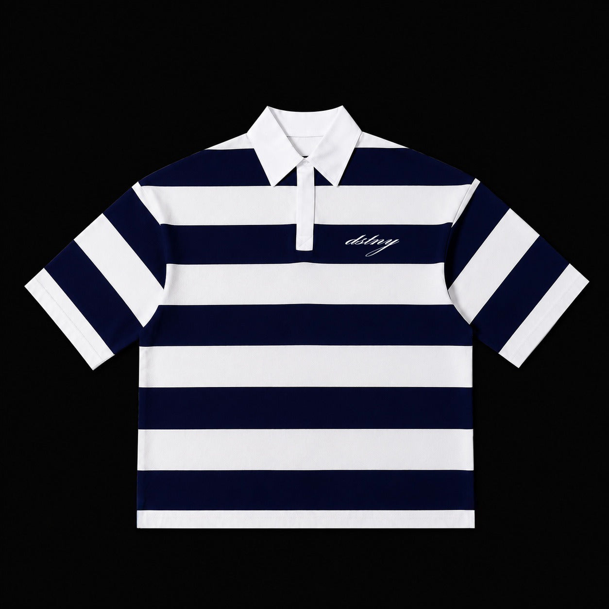 BOXY POLO BLUE
