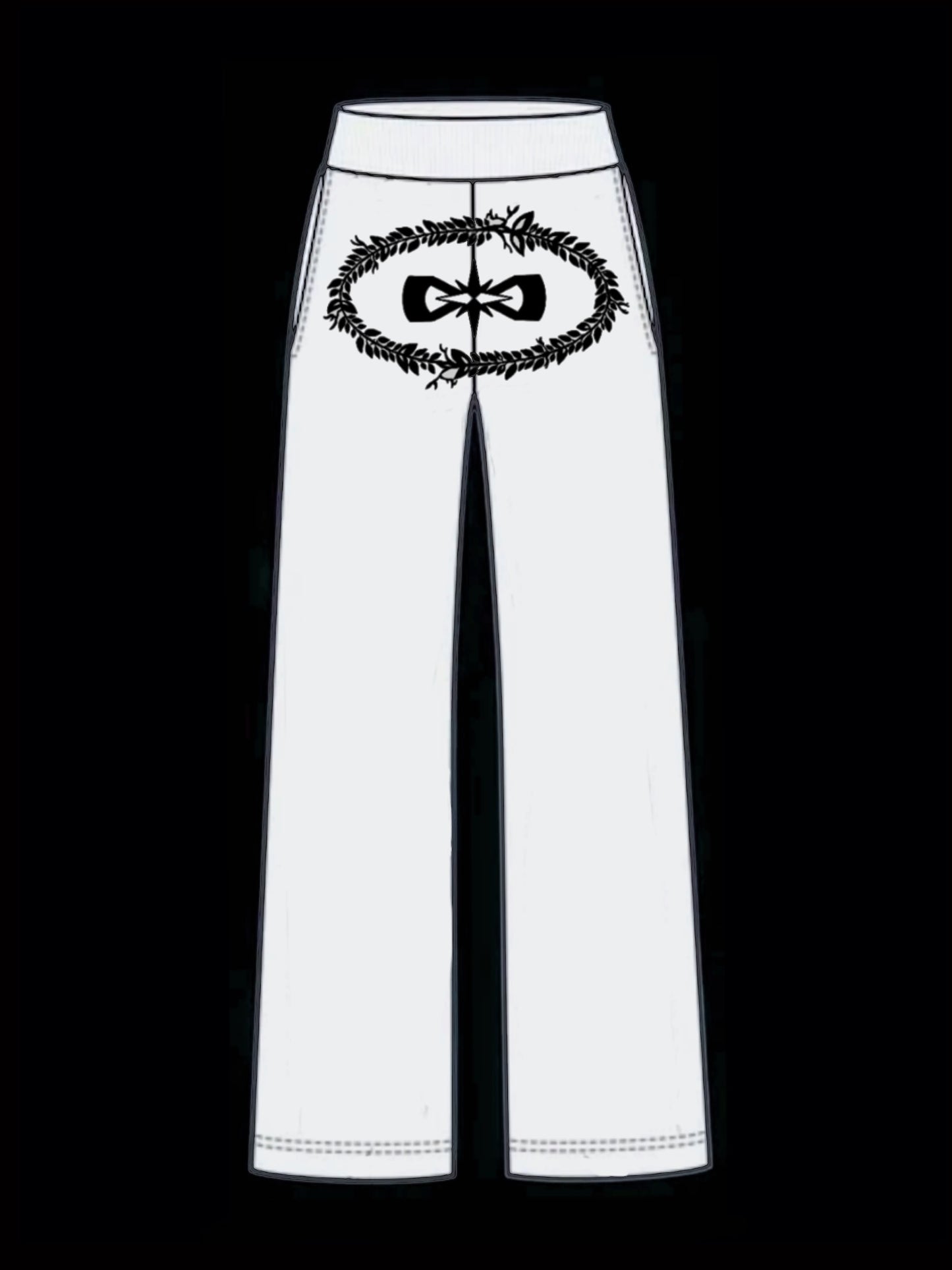 STRAIGHT-LEG SWEATPANTS