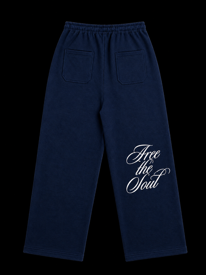 NAVY BLUE SWEATPANTS