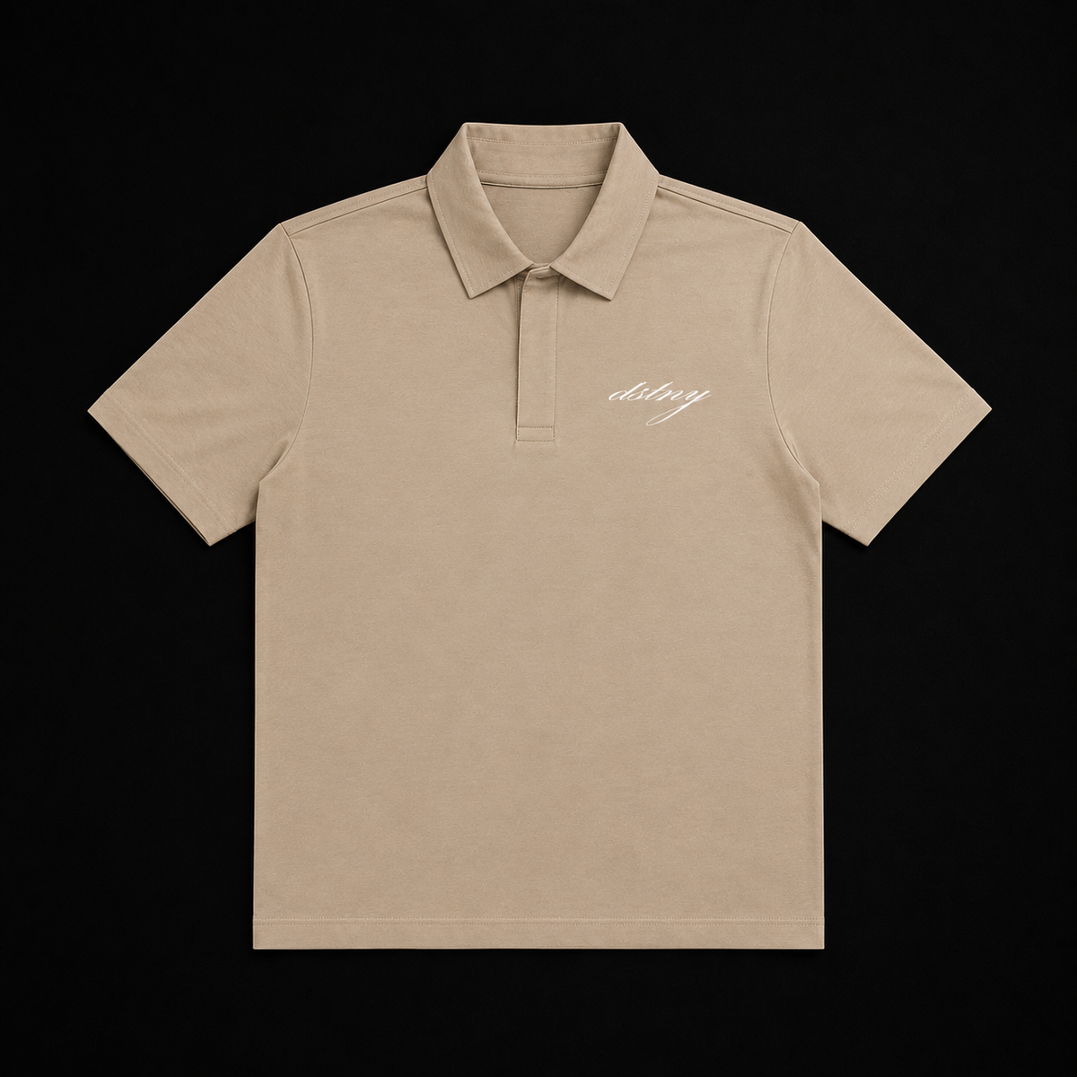 BEIGE FITTED POLO