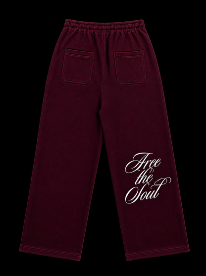 MAROON SWEATPANTS