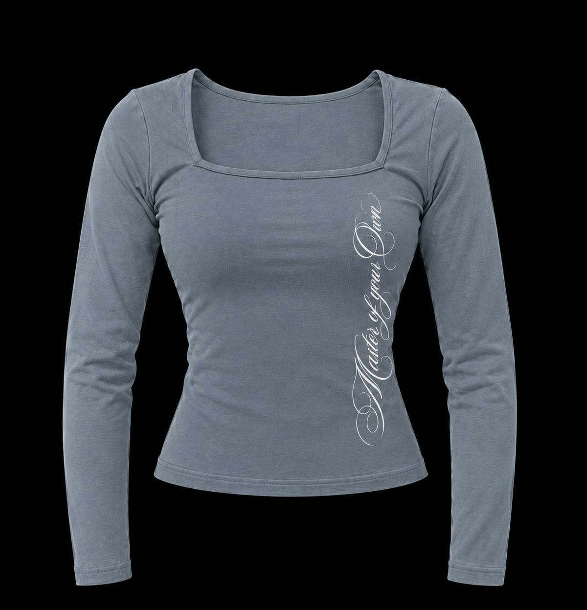 STEEL GREY WIDE NECK