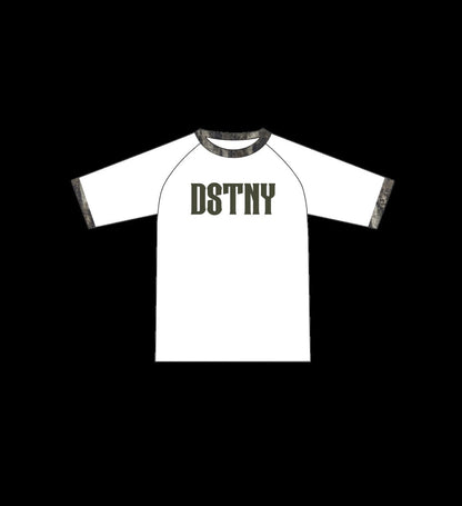 CAMO RINGER TEE