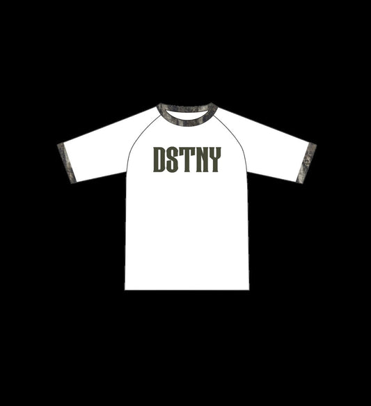 CAMO RINGER TEE