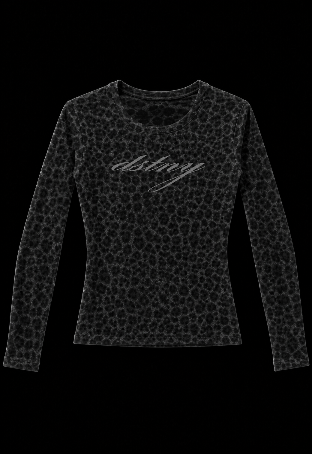 CHEETAH PRINT FITTED TOP
